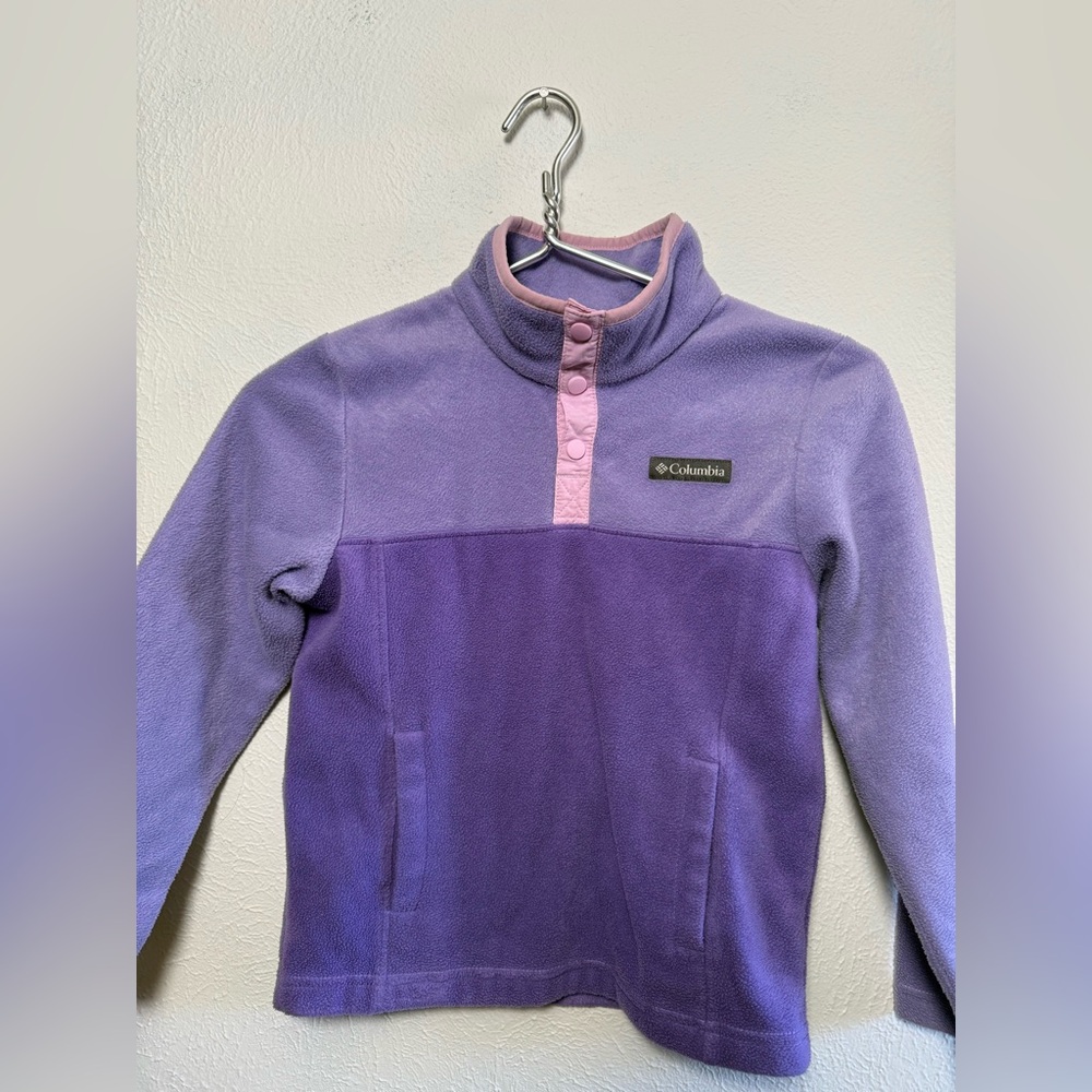 Columbia Kids’ Quarter Snap Fleece Pullover size S (8)